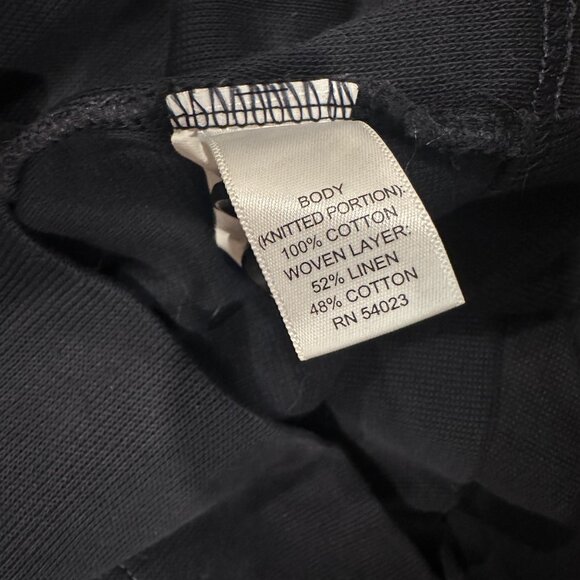 ⚡️SOLD⚡️Banana Republic Utility Field Jacket Linen/Cotton Navy Medium - Picture 4 of 4